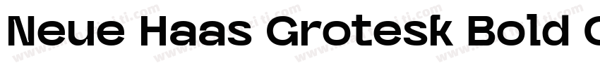 Neue Haas Grotesk Bold Condensed字体转换